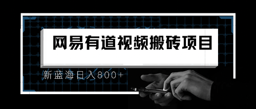 8月有道词典最新蓝海项目，视频搬运日入800+-网创资源库