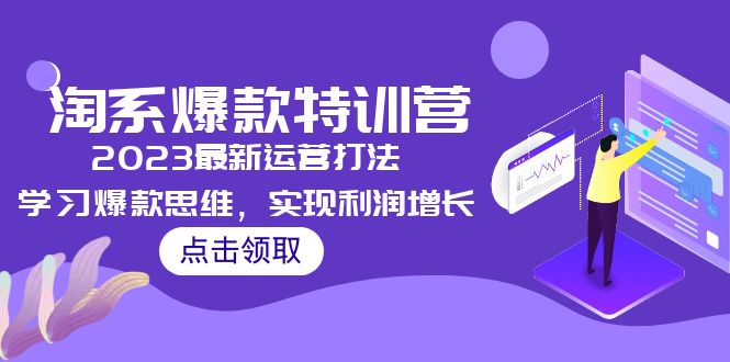 2023淘系爆款特训营，2023最新运营打法，学习爆款思维，实现利润增长-网创资源库