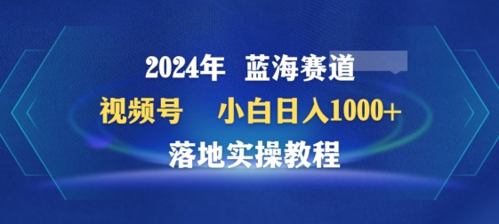 2024年视频号蓝海赛道百家讲坛，小白日入1000+，落地实操教程-网创资源库